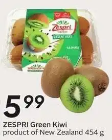 Sobeys Zespri Green Kiwi offer