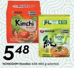 Sobeys Nongshim Noodles offer