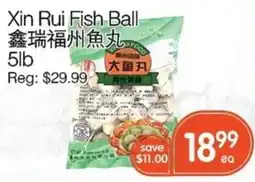 Kings Fair Supermarket Xin Rui Fish Ball offer