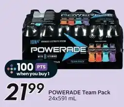 Sobeys Powerade Team Pack offer
