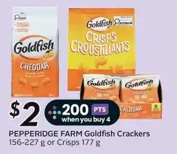 Sobeys Pepperidge Farm Goldfish Crackers offer