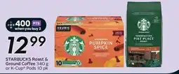 Sobeys Starbucks roast & ground coffee offer