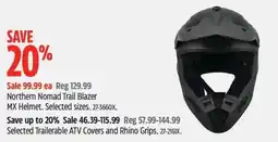 Canadian Tire Northern Nomad Trail Blazer MX Helmet offer