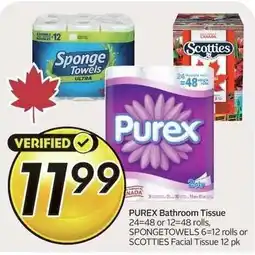 Sobeys Purex bathroom tissue offer