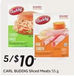 Sobeys Carl Buddig Sliced Meats offer