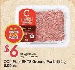 Sobeys Compliments Ground Pork offer