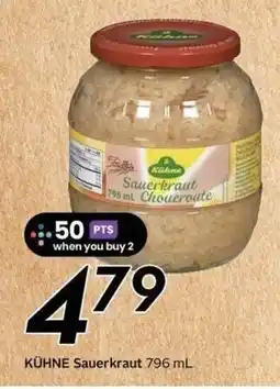 Sobeys Kühne sauerkraut offer