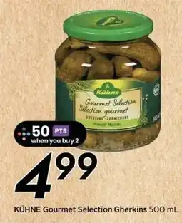 Sobeys Kühne Gourmet Selection Gherkins offer