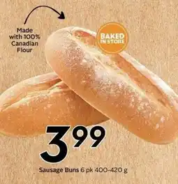 Sobeys Sausage Buns offer