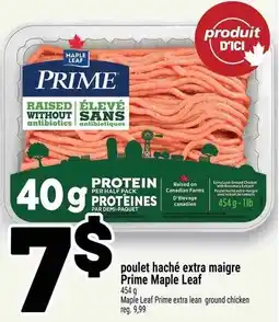 Metro Prime Maple Leaf poulet haché extra maigre offer