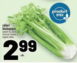 Metro organic celery offer