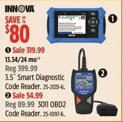 Canadian Tire Innova 3.5 Smart Diagnostic Code Reader offer