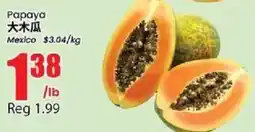 Btrust Supermarket Papaya offer