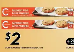 Sobeys Compliments Parchment Paper offer