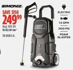 Canadian Tire Simoniz foam blaster offer