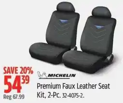 Canadian Tire Michelin Premium Faux Leather Seat Kit offer