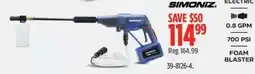 Canadian Tire Simoniz foam blaster offer