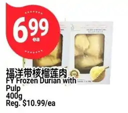 SunFood Supermarket Fy frozen durian with pulp offer