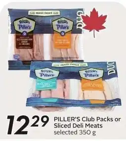 Sobeys Piller's club packs or sliced deli meats offer