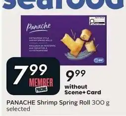 Sobeys Panache Shrimp Spring Roll offer