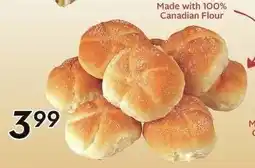 Sobeys Bread rolls offer