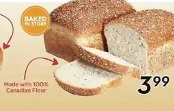 Sobeys Baked in store bread offer