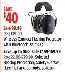Canadian Tire 3M Wireless Connect Hearing Protector with Bluetooth offer