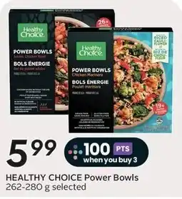 Sobeys Healthy Choice Power Bowls offer