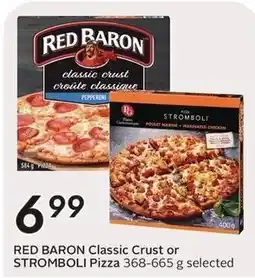Sobeys Red Baron Classic Crust or Stromboli Pizza offer