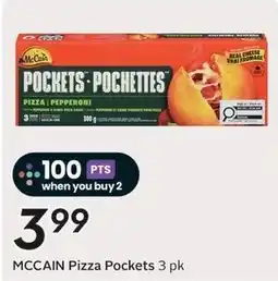 Sobeys McCain Pizza Pockets offer