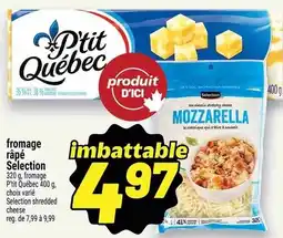 Metro P'tit Québec mozzarella offer