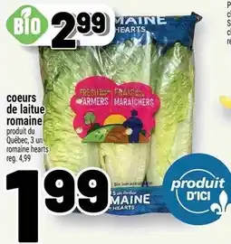 Metro maine coeurs de laitue romaine offer
