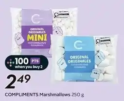 Sobeys Compliments marshmallows offer