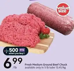 Sobeys Fresh Medium Ground Beef Chuck offer