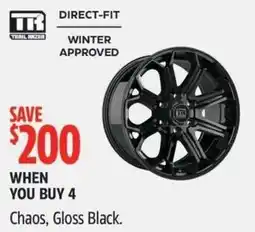 Canadian Tire Trail Blazer Chaos, Gloss Black offer