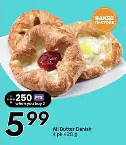 Sobeys All Butter Danish offer