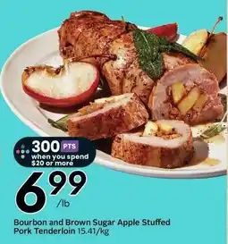 Sobeys Bourbon and Brown Sugar Apple Stuffed Pork Tenderloin offer