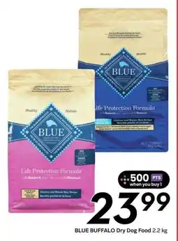Sobeys Blue buffalo dry dog food offer