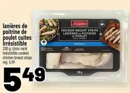 Metro Irresistible chicken breast strips offer