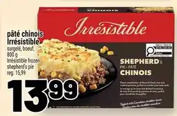 Metro Irresistible shepherd's pie offer