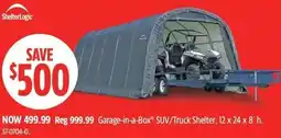 Canadian Tire ShelterLogic Garage-in-a-Box SUV/Truck Shelter offer