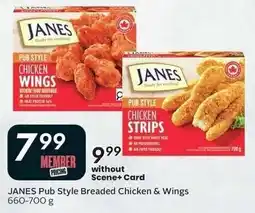 Sobeys Janes pub style breaded chicken & wings offer