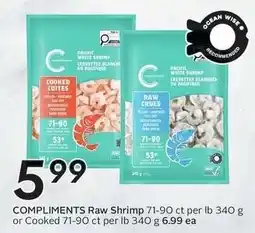 Sobeys Compliments Raw Shrimp offer