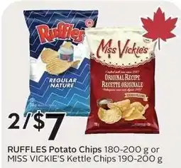 Sobeys Ruffles Potato Chips offer