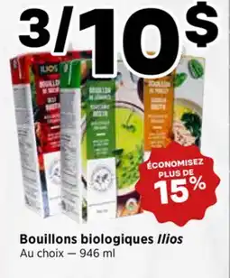 Val-Mont Bouillons biologiques Ilios offer