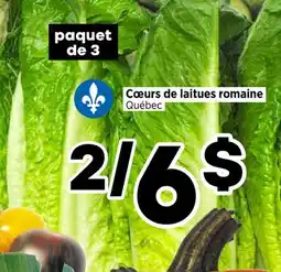 Val-Mont Cœurs de laitues romaine offer