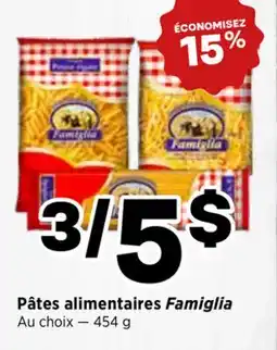 Val-Mont Pâtes alimentaires Famiglia offer