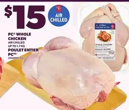 Independent Grocer PC WHOLE CHICKEN, UP TO offer
