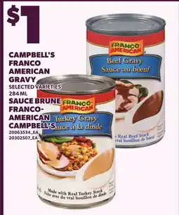 Independent Grocer CAMPBELL'S FRANCO AMERICAN GRAVY offer
