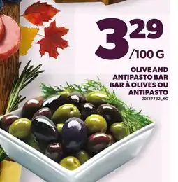 Independent Grocer OLIVE AND ANTIPASTO BAR offer